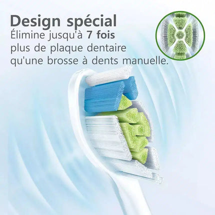 Philips Avent Tandenborstel Sonicare Wit 2 Stuks koop je bij Babywinkel