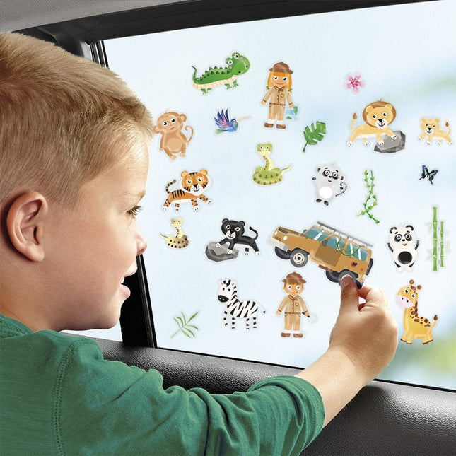 Raamstickers Jungle Dieren koop je bij Babywinkel