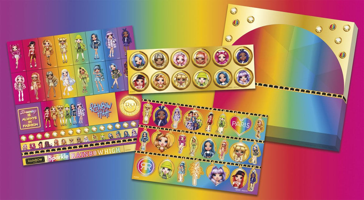 Rainbow High Stickerset koop je bij Babywinkel