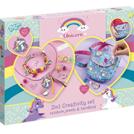 Regenboog Unicorn 2 - In 1 Knutselset koop je bij Babywinkel