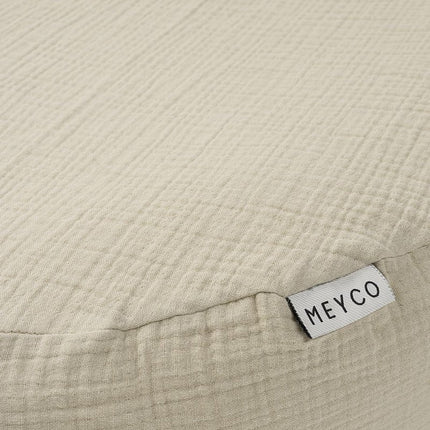 Meyco Voedingskussen Hoes Sand Hydrofiel koop je bij Babywinkel