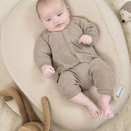 Meyco Voedingskussen Hoes Sand Hydrofiel koop je bij Babywinkel