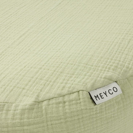 Meyco Voedingskussen Hoes Soft Olive koop je bij Babywinkel