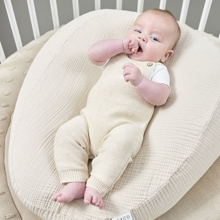 Meyco Voedingskussen Hoes Soft Sand koop je bij Babywinkel