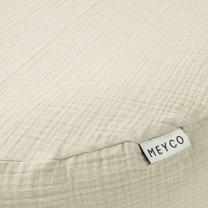 Meyco Voedingskussen Hoes Soft Sand koop je bij Babywinkel