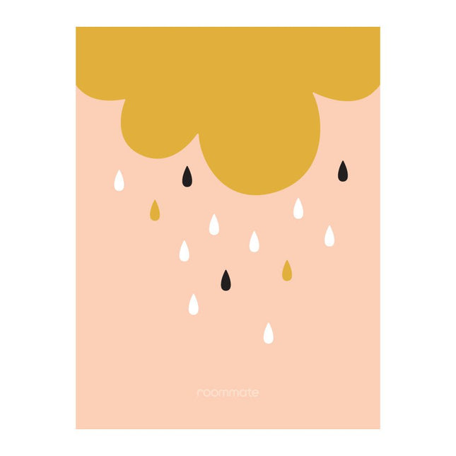 Roommate Wanddecoratie Golden Rain koop je bij Babywinkel