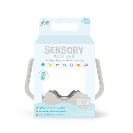 Glopals Bekertje Sensorisch met Licht Cloud Grey koop je bij Babywinkel