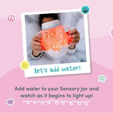 Glopals Bekertje Sensorisch met Licht Cloud Grey koop je bij Babywinkel