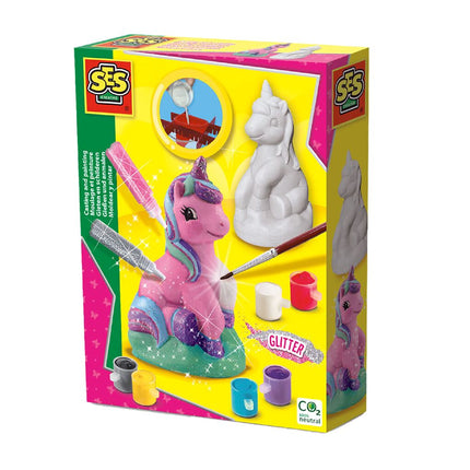 SES Creative Knutselpakket Gips Gieten Unicorn koop je bij Babywinkel