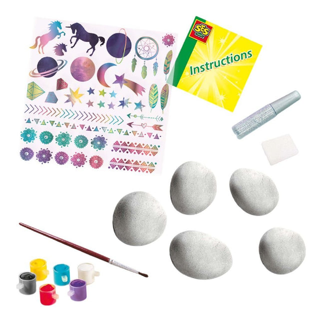 SES Creative Knutselpakket Galaxy Stenen Schilderen koop je bij Babywinkel