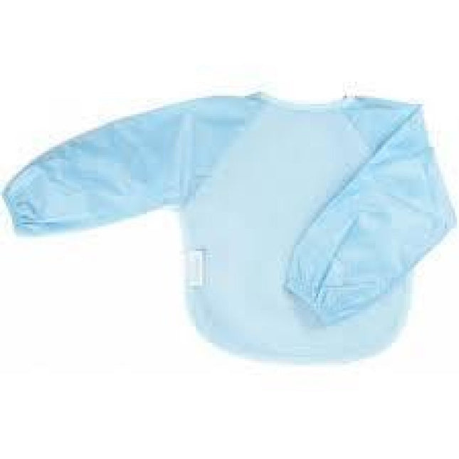 Silly Billyz Slabbetje Small Met Lange Mouwen Dusty Blue koop je bij Babywinkel