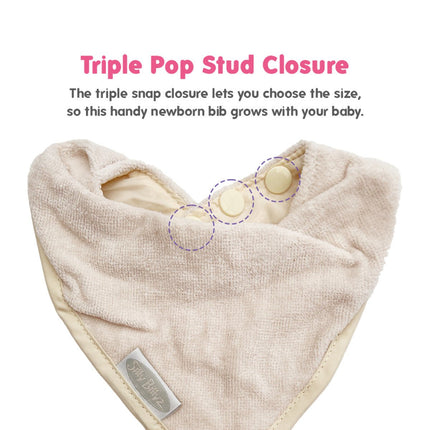 Silly Billyz Slabbetje Bandana White Sand koop je bij Babywinkel
