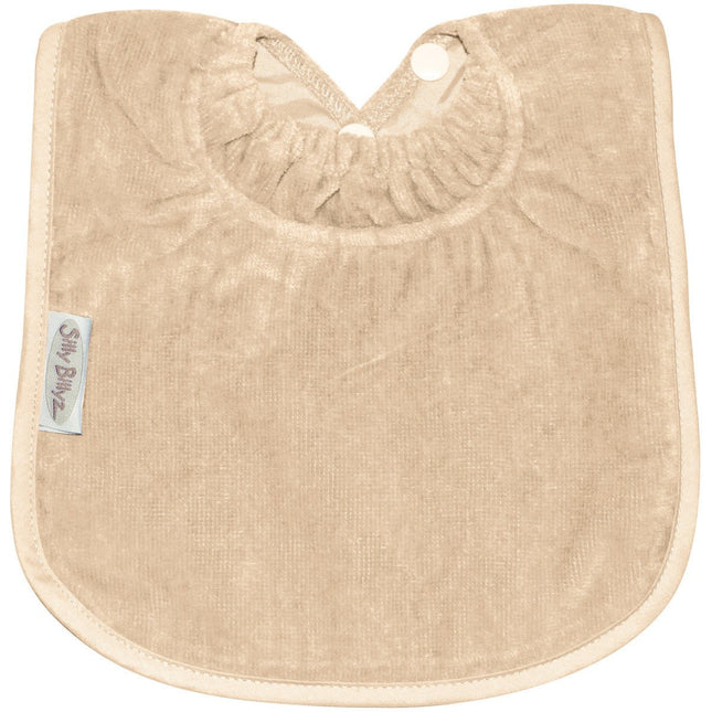 Silly Billyz Slabbetje Large White Sand koop je bij Babywinkel