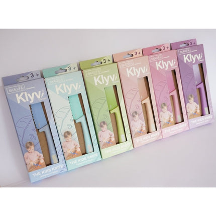 SKÅGFÄ KLYV Classic Kidssafe Mes Lime koop je bij Babywinkel