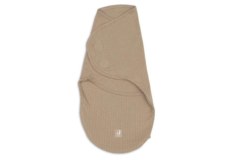 Jollein Slaapzak Baby 0 - 3 Maanden Ajour - Biscuit koop je bij Babywinkel