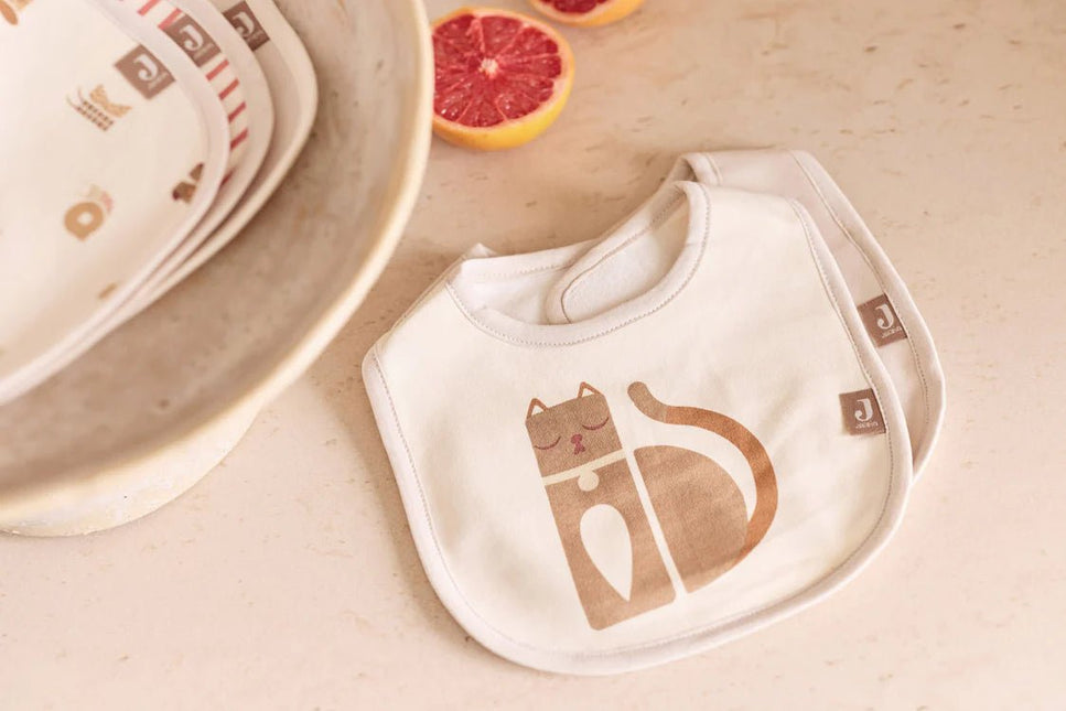 Jollein Slabbetje Animal Friends Waterproef 5St koop je bij Babywinkel