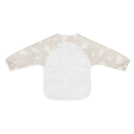 Jollein Slabbetje Waterproof Met Mouw Miffy & Snuffy Nougat koop je bij Babywinkel