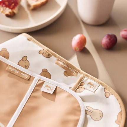 Jollein Slabbetje Miffy And Friends Waterproef 2St koop je bij Babywinkel