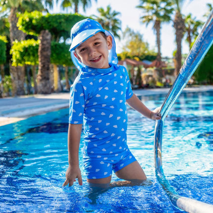 Slipstop Zonnehoedje Dino Petrol koop je bij Babywinkel