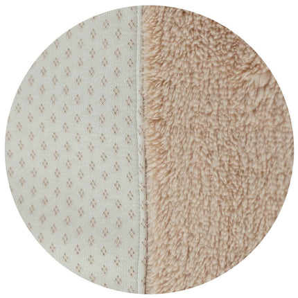 Snoozebaby Aankleedkussenhoes Happy Dressing Milky Rust 45x70cm koop je bij Babywinkel