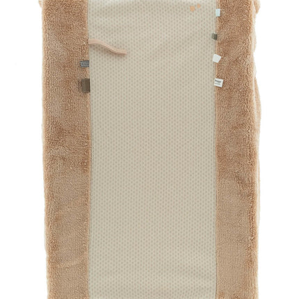Snoozebaby Aankleedkussenhoes Happy Dressing Milky Rust 45x70cm koop je bij Babywinkel