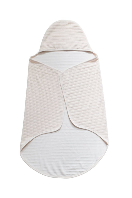 Snoozebaby Badcape Baby Peach Blush 80cm koop je bij Babywinkel