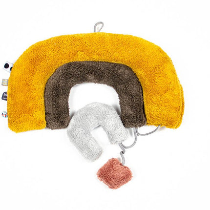 Snoozebaby Knuffeldoekje Regenboog Puzzel Bumblebee koop je bij Babywinkel