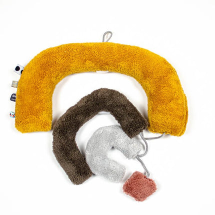 Snoozebaby Knuffeldoekje Regenboog Puzzel Bumblebee koop je bij Babywinkel