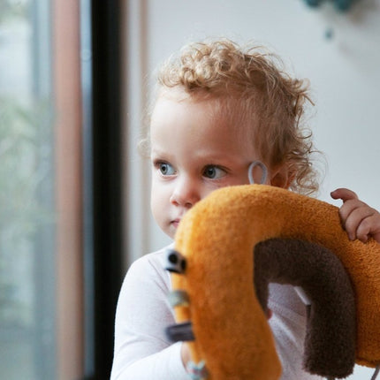 Snoozebaby Knuffeldoekje Regenboog Puzzel Bumblebee koop je bij Babywinkel