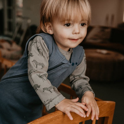 Snoozebaby Slaapzak Baby Mouwloos Blue Nights koop je bij Babywinkel