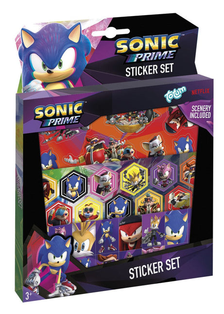 Sonic Stickerset koop je bij Babywinkel