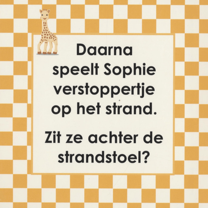Sophie de Giraf Baby Boekje Boekje: Waar Is Sophie? koop je bij Babywinkel