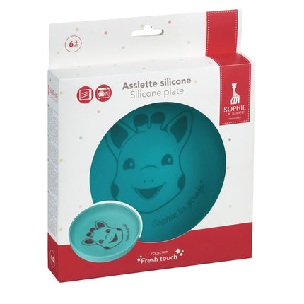 Sophie de Giraf Babybord Blauw koop je bij Babywinkel