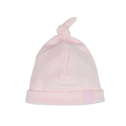 Sophie de Giraf Babymutsje Velours Rib Roze koop je bij Babywinkel