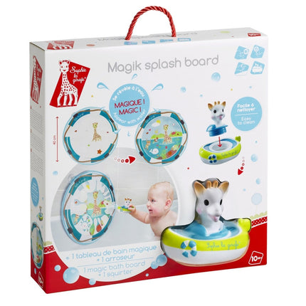 Sophie de Giraf Badspeelgoed Magik Splash Bord koop je bij Babywinkel
