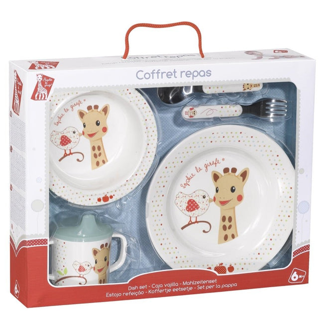 Sophie de Giraf Bestekset Eetset 6mnd+ koop je bij Babywinkel