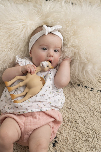 Sophie de Giraf Bijtring 100% Natuurlijk Rubber In Witte Geschenkdoos koop je bij Babywinkel