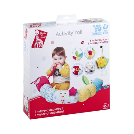 Sophie de Giraf Educatief Speelgoed Activity'Roll koop je bij Babywinkel
