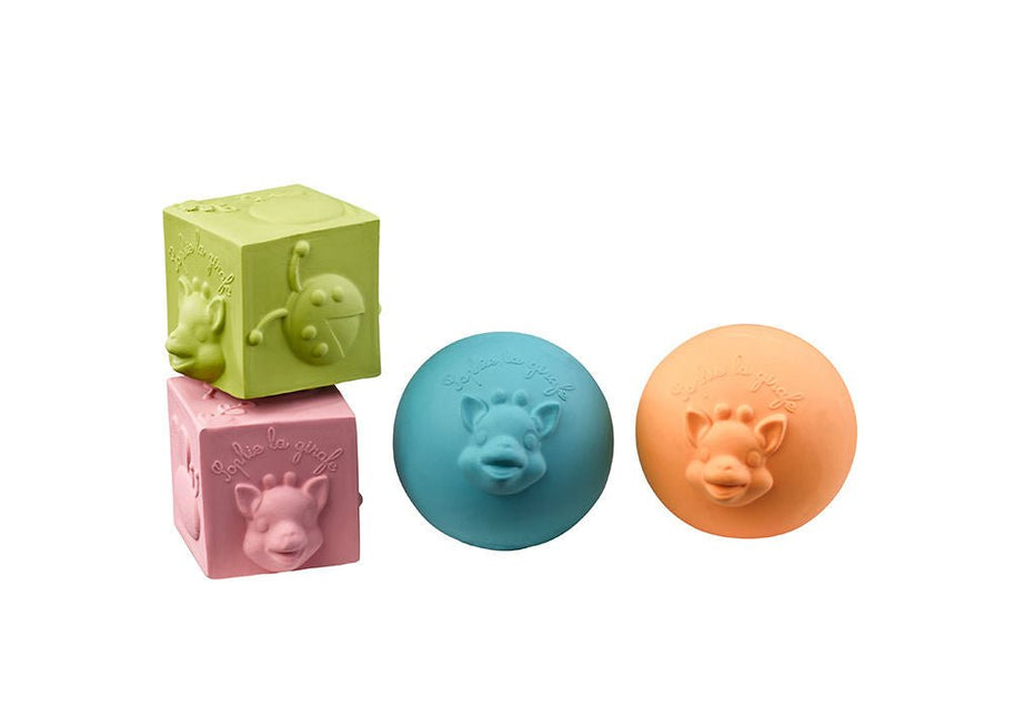 Sophie de Giraf Geschenkdoosje So'Pure Set 4 delig koop je bij Babywinkel