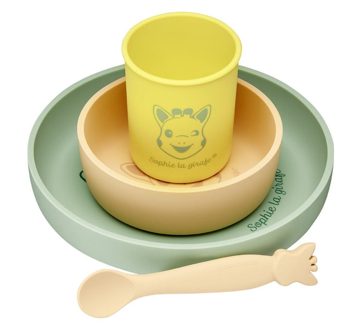 Sophie de Giraf Kinderservies 4St koop je bij Babywinkel