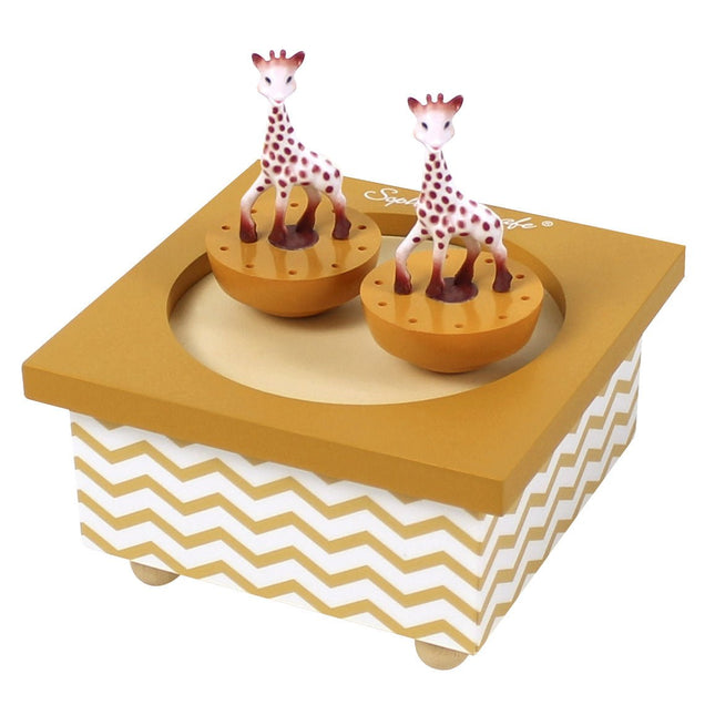 Sophie de Giraf Muziekdoosje Karamel koop je bij Babywinkel