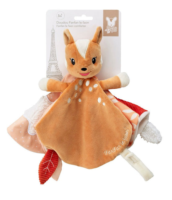 Sophie de Giraf Knuffeldoekje Vriendje Fanfan koop je bij Babywinkel