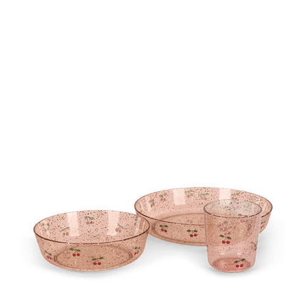 Sparkly Kinderservies Cherry 3 delig koop je bij Babywinkel