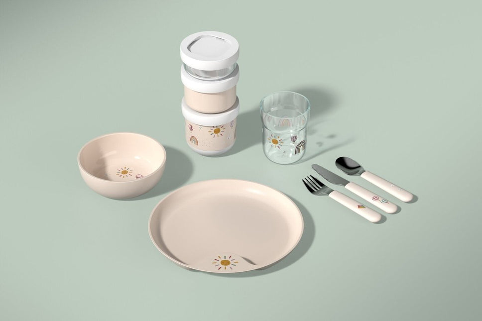 Mepal Opbergbakjes Mio Sunshine & Rainbow 3 - Delig koop je bij Babywinkel