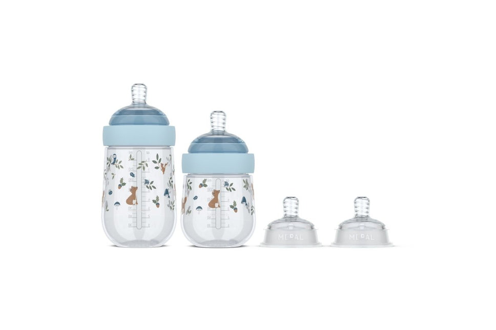 Mepal Flessenset Mio 4 Delig Forest Friends koop je bij Babywinkel
