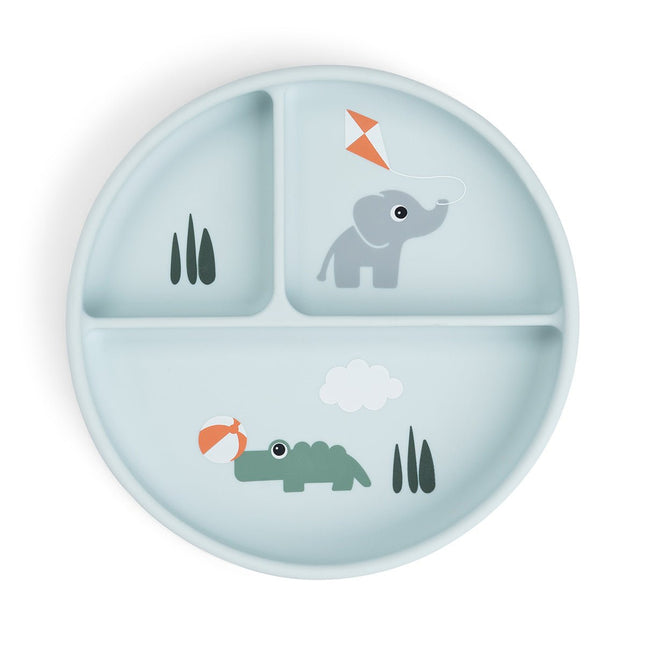 Done by Deer Babybord Stick & Stay Playground Blauw koop je bij Babywinkel