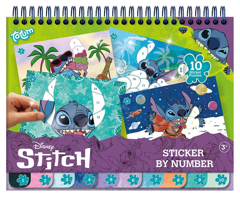 Stitch Knutsel Boek Nummer Stickeren koop je bij Babywinkel