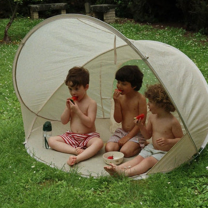 Strandtent Pop Up UV 50+ Tea Stripe koop je bij Babywinkel
