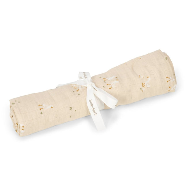 Little Dutch Hydrofiele Doek Little Goose 120Cm koop je bij Babywinkel