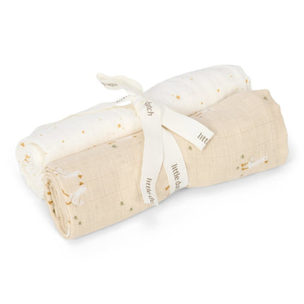 Little Dutch Hydrofiele Doek Little Goose 70Cm koop je bij Babywinkel
